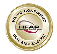 Healthcare Facilities Accreditation Program seal